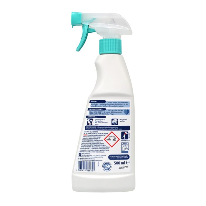 Піна для виведення плям Dr. Beckmann Oxi Power 500 мл